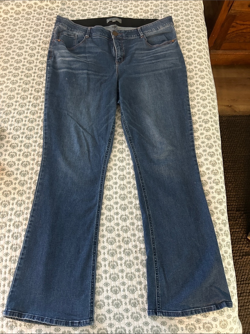 Wit & Wisdom Dark Blue Flare Jeans